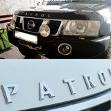 Front Hood Emblem Sticker For Nissan Patrol Y61/Y62