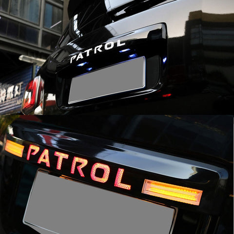 Painting LED Rear Trunk Lid Braking light For Nissan Patrol Y62 Armada
