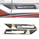 Chrome Side Emblem Sticker Trim