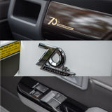2022 70th Edition Anniversary Interior Wooden Penal Cover For Toyota Land Cruiser 70 Series LC70 LC76 LC79 FJ70 FJ76/79 LHD RHD