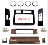 2022 70th Edition Anniversary Interior Wooden Penal Cover For Toyota Land Cruiser 70 Series LC70 LC76 LC79 FJ70 FJ76/79 LHD RHD
